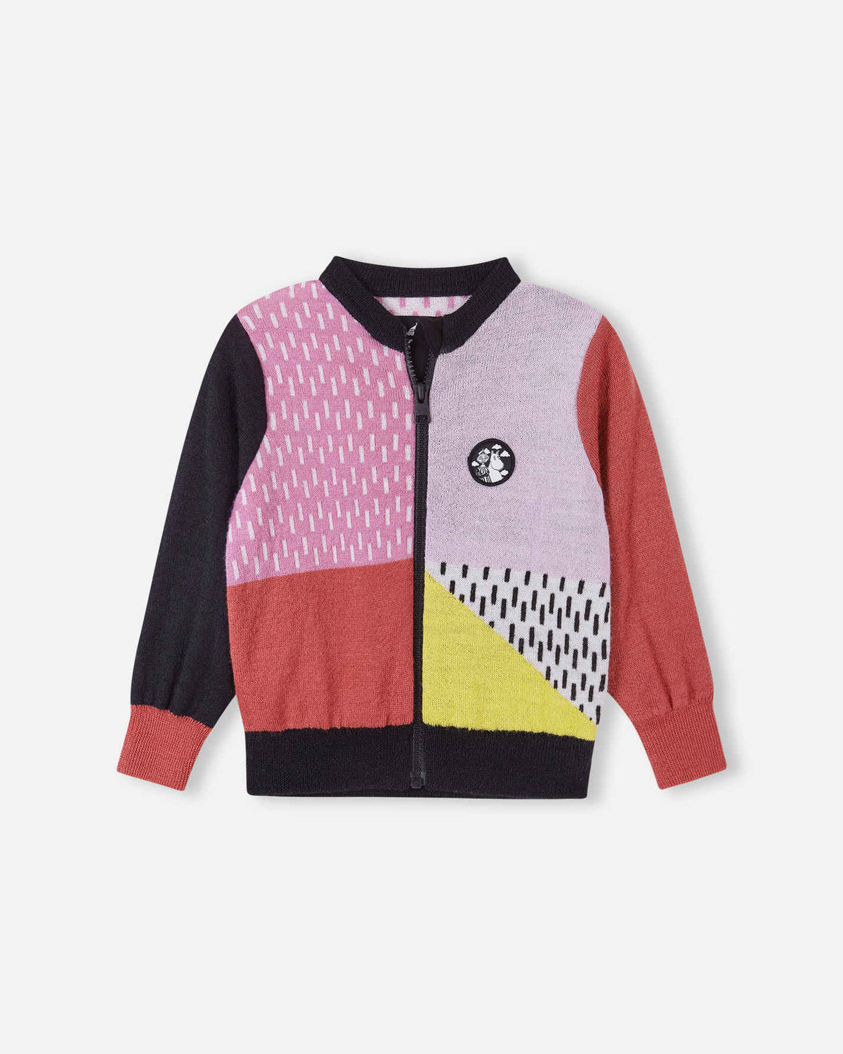 Kleinkinder-Strickjacke aus Merinowollmischung Moomin Idelar
