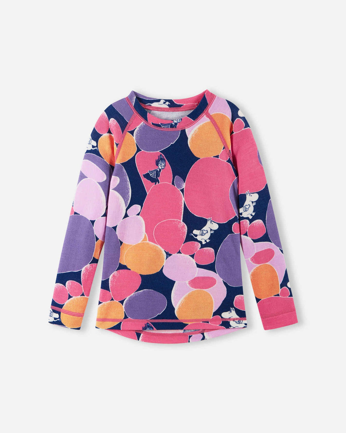 Kleinkinder-Wollmix-Basisschicht-Set Moomin Trivsam