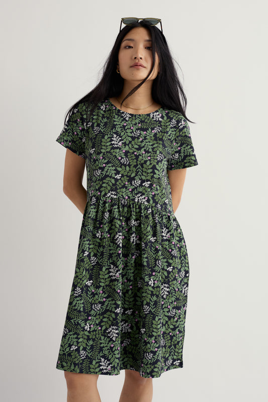 Carleon Cove Dress in GOTS-Certified Organic Cotton
